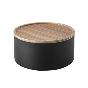 Úložný box YAMAZAKI Rin 5802, vysoký, černý